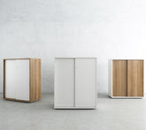 Sliding Door Wooden Cabinet